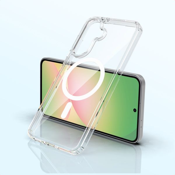 Accezz Xtreme Impact Backcover met MagSafe Samsung Galaxy A56 - Transparant