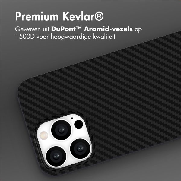 Accezz MagSafe Kevlar Backcover Apple iPhone 13 Pro - Black