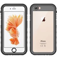 Redpepper Dot Plus Waterproof Backcover Apple iPhone SE (2022 / 2020) / 8 / 7 / 6(s) - Zwart