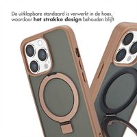 Accezz Ring Stand Backcover met MagSafe Apple iPhone 13 Pro Max - Bruin