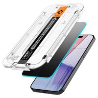 Spigen EZ Fit GLAS.tR met installatietray - Privacy Glass - 1 pack Apple iPhone 15 Pro