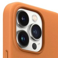 Apple Leather Backcover MagSafe Apple iPhone 13 Pro - Golden Brown