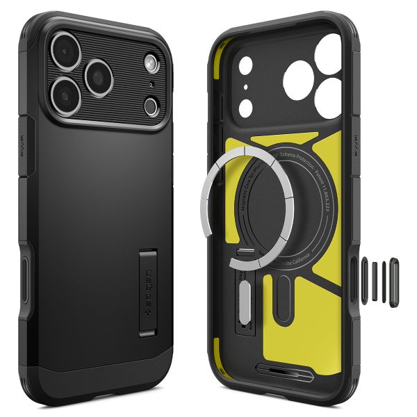 Spigen Tough Armor Backcover MagSafe Apple iPhone 18 Pro Max / 17 Pro Max - Black