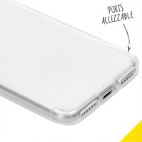 Accezz Clear Backcover Apple iPhone SE (2022 / 2020) / 8 / 7 / 6(s) - Transparant