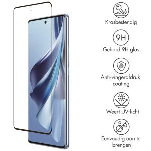 Accezz Gehard Glas Full Cover Screenprotector Oppo Reno 10 / 10 Pro