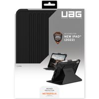 UAG Metropolis Bookcase iPad 10 (2022) 10.9 inch - Zwart