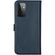 Selencia Echt Lederen Bookcase Samsung Galaxy A72 - Blauw