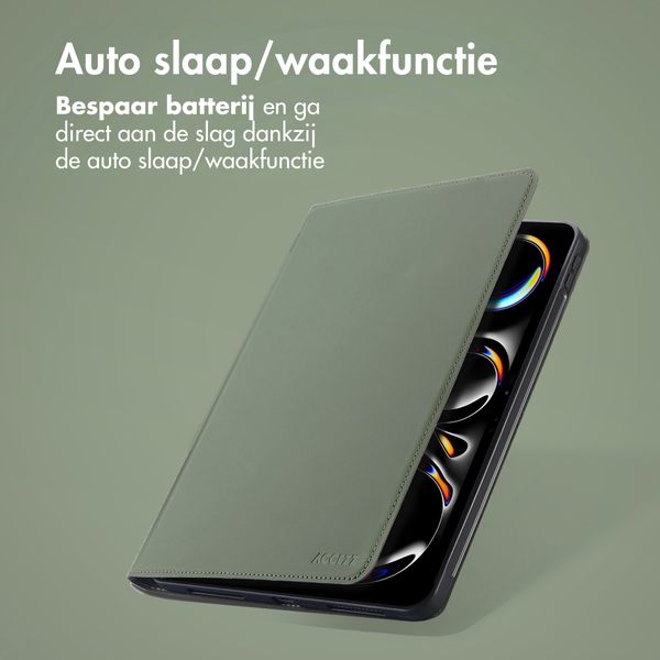 Accezz Classic Tablet Case Apple iPad Pro 13 (2025) M5 / (2024) M4 - Groen