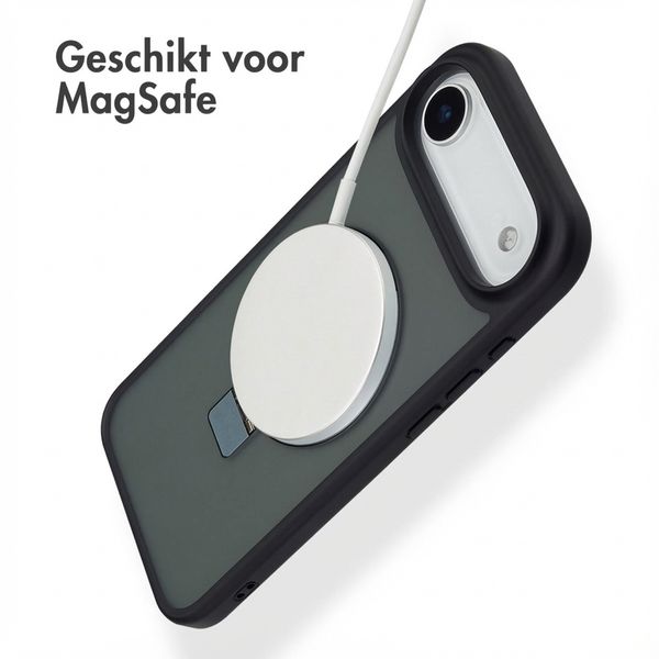 Accezz Ring Stand Backcover met MagSafe Apple iPhone Air - Zwart