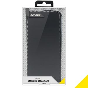 Accezz Flipcase Samsung Galaxy A72 - Zwart