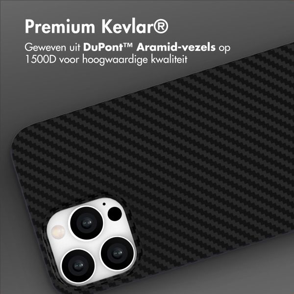 Accezz MagSafe Kevlar Backcover Apple iPhone 13 Pro Max - Black
