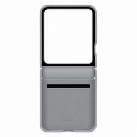 Samsung Originele KindSuit Vegan Leather Case Samsung Galaxy Z Flip 6 / Flip 7 FE - Gray