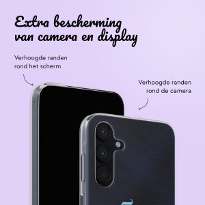 Gepersonaliseerd hoesje met naam Samsung Galaxy A15 - Transparant