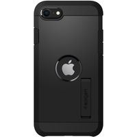 Spigen Tough Armor Backcover iPhone SE (2022 / 2020) - Zwart