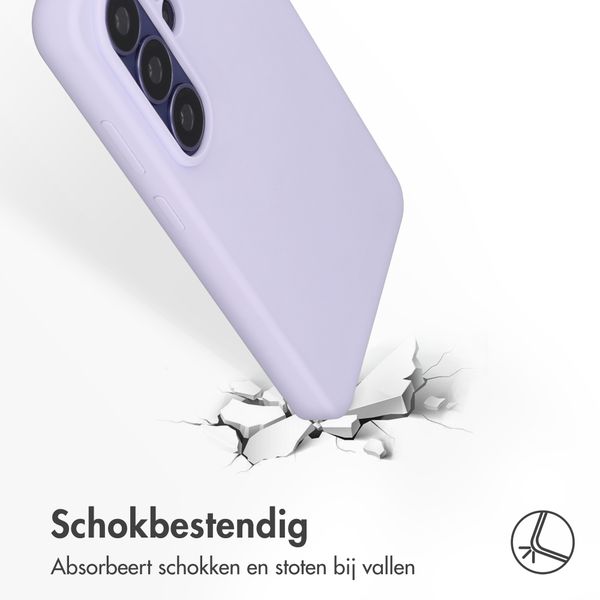 Accezz Liquid Silicone Backcover met MagSafe Samsung Galaxy S26 Ultra - Paars
