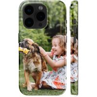 Ontwerp je eigen tough case met MagSafe Apple iPhone 15 Pro - Zwart