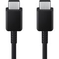 Samsung Originele USB-C naar USB-C kabel in Fabrieksverpakking - 1 meter - 25 Watt - Zwart