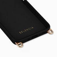 Selencia Rivièra MagSafe Backcover met afneembare haakjes Samsung Galaxy A34 (5G) - Velvet Black