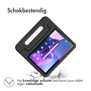 Accezz Kidsproof Backcover met handvat Lenovo Tab M10 (3rd gen) - Zwart