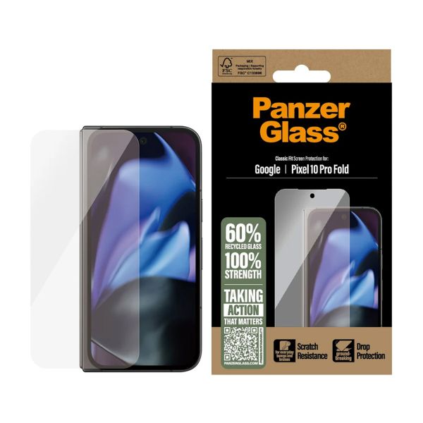 PanzerGlass Anti-Bacterial Screenprotector Google Pixel 10 Pro Fold