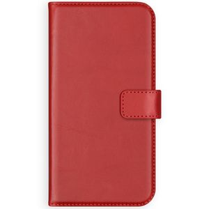 Selencia Echt Lederen Bookcase Samsung Galaxy S10 Plus - Rood