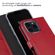 Selencia Echt Lederen Bookcase iPhone 16 Pro - Rood