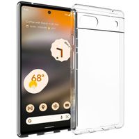 Accezz Clear Backcover Google Pixel 6a - Transparant