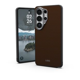 UAG Fibr Armr Backcover met Magneetring Samsung Galaxy S26 Ultra - Orange / Charcoal