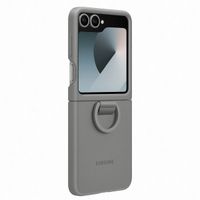 Samsung Originele Silicone Cover Ring Samsung Galaxy Z Flip 6 / Flip 7 FE - Gray
