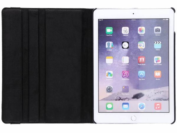 Ontwerp je eigen 360° draaibare tablethoes Apple iPad Air 2 (2014) - Zwart
