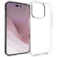 Accezz Clear Backcover Apple iPhone 14 Pro - Transparant
