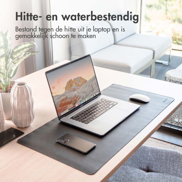 imoshion Bureau onderlegger 80 x 40 cm - S - Zwart