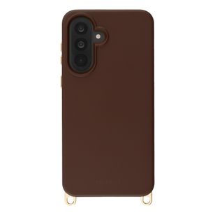 Selencia Rivièra MagSafe Backcover met afneembare haakjes Samsung Galaxy A36 / A56 - Choco Brown