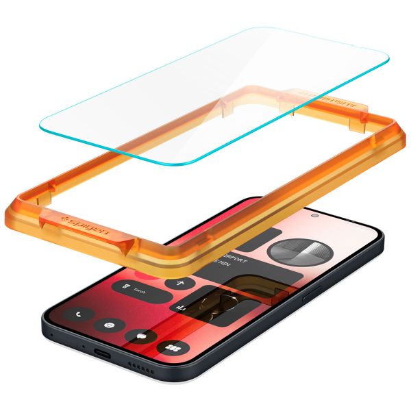 Spigen GLAStR EZ Fit Screenprotector + Applicator Nothing Phone (2a)