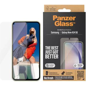 PanzerGlass Refresh Ultra-Wide Fit Anti-Bacterial Screenprotector Samsung Galaxy A55