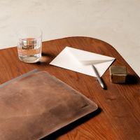 Accezz Leather Laptop hoes Apple MacBook 16 inch - Laptopsleeve - Cognac