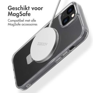 Accezz Ring Stand Backcover met MagSafe iPhone 13 - Transparant