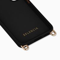 Selencia Rivièra MagSafe Backcover met afneembare haakjes Samsung Galaxy S22 - Velvet Black