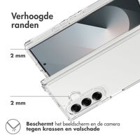 Accezz Xtreme Impact Backcover Samsung Galaxy Z Fold 7 - Transparant