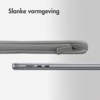 Accezz Laptop hoes 15-16 inch - Laptopsleeve - Slate Gray