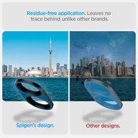 Spigen GLAStR EZ Fit Optik Camera Protector 2 Pack Apple iPhone 16 Plus - Black