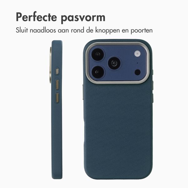 Accezz Mesh Backcover met MagSafe Apple iPhone 17 Pro Max - Donkerblauw