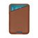 Accezz Leather Cardholder MagSafe - Kaarthouder met MagSafe - Sienna Brown