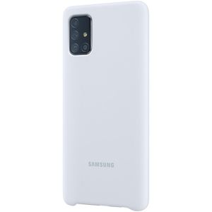 Samsung Originele Silicone Backcover Galaxy A71 - Zilver