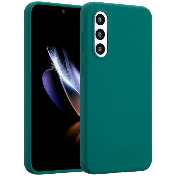 Accezz Liquid Silicone Backcover Samsung Galaxy A56 - Forest Green