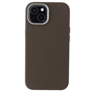 Accezz Mesh Backcover met MagSafe Apple iPhone 15 - Bruin