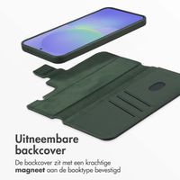 Accezz Leather Bookcase 2-in-1 met MagSafe Samsung Galaxy A36 / A56 - Cedar Green