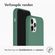 Accezz Liquid Silicone Backcover met MagSafe iPhone 12 (Pro) - Groen