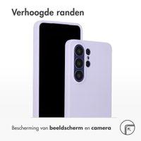 Accezz Liquid Silicone Backcover met MagSafe Samsung Galaxy S26 Ultra - Paars