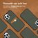 Accezz Premium Leather Card Slot Backcover iPhone 13 Pro Max - Groen